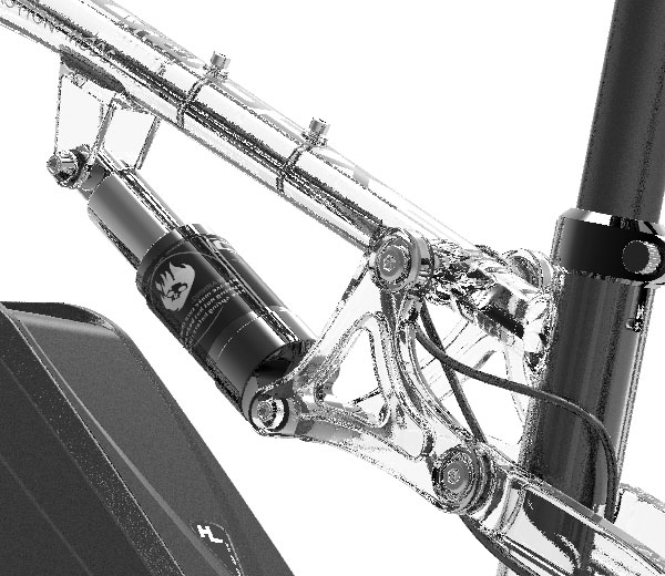 cyrusher ebikes features suspension frame